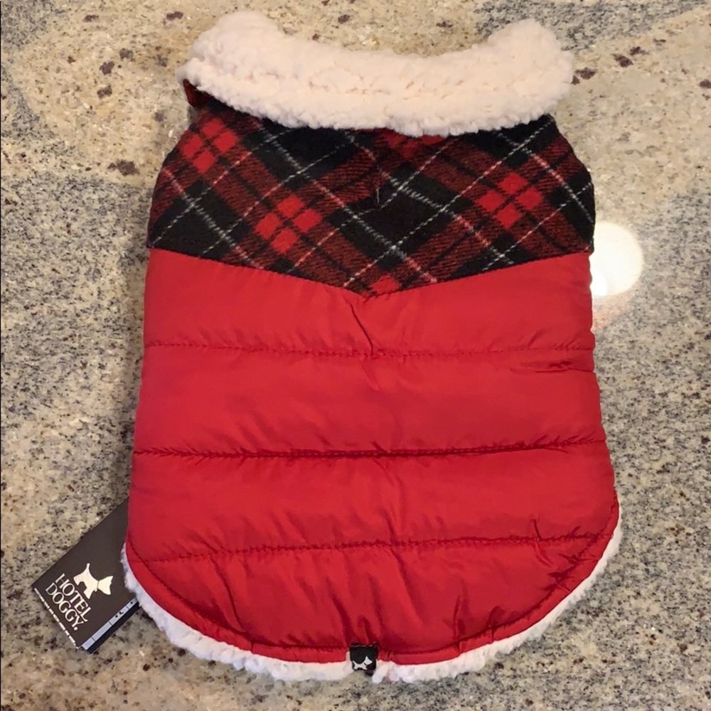 Hotel Doggy Small Dog Puffer Coat
